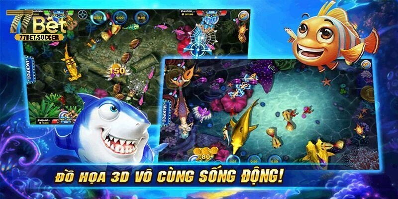Lý do nên chọn 77bet để chơi bắn cá tiên